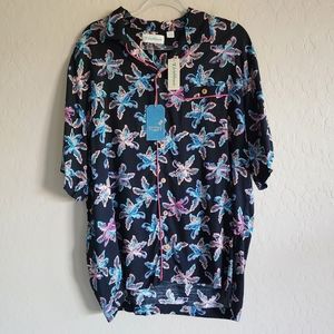 Caribbean Tropical‎ Men's Shirt Large NWT